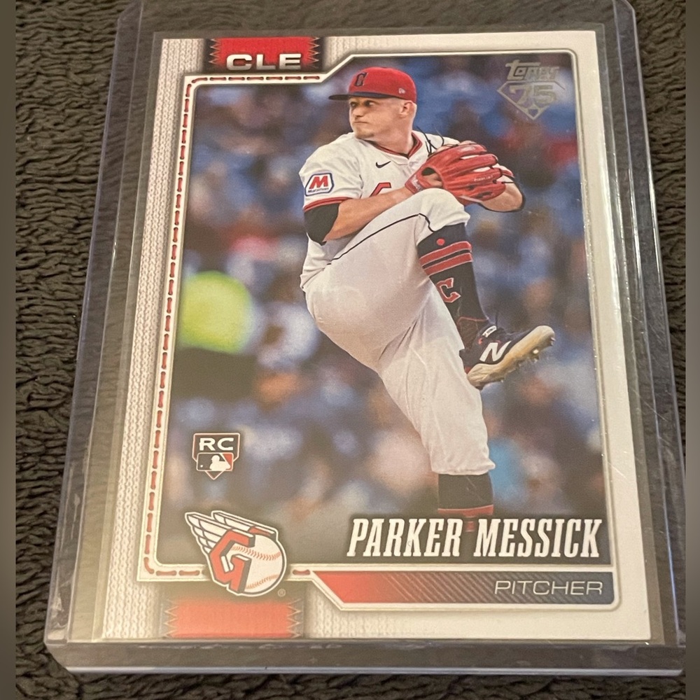PARKER MESSICK 2026 Topps Series 1 Rookie Card-75th Anniversary RC